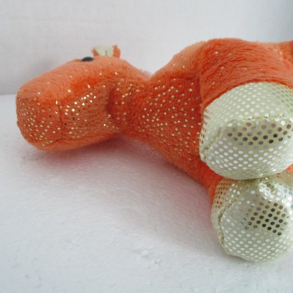 Aurora Orange with Sparkle Pony Beanie Plushy Toy 7.5” - Retired - Picture 10 of 12